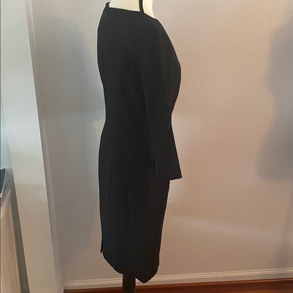 WHBM size 6 black NWT body perfecting dress - Picture 4 of 9
